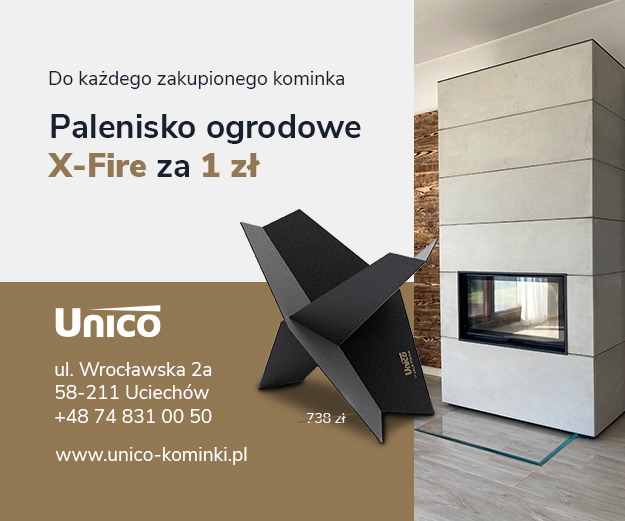 Reklama, unico-kominki.com
